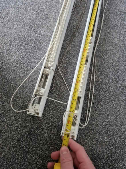 Photo of free Twist fabric blind tracks (Whitnash CV31 2) #2