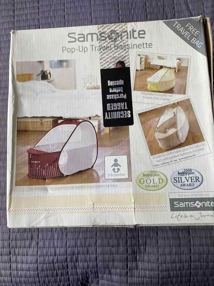 Photo of free Samsonite travel bassinette (North Watford WD24) #2