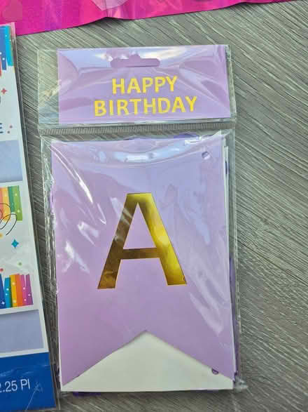 Photo of free Birthday banners, various (IG6) #4