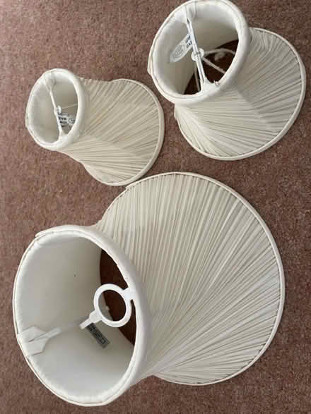 Photo of free 3 lamp shades (Sunnyhill, Derby DE23) #1
