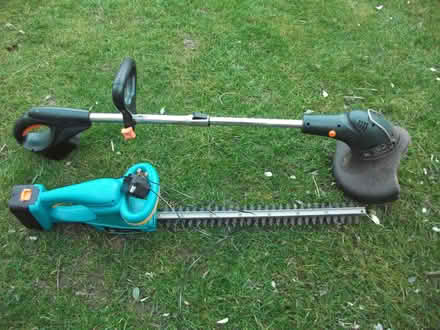Photo of free Cordless GARDEN STRIMMER and HEDGE CUTTER (Woodthorpe LE11) #4