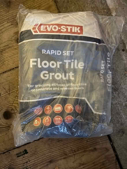 Photo of free Grey floor tile grout (Barnton EH4) #1