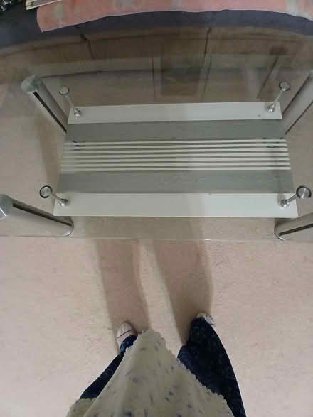 Photo of free Glass coffee table (Meadowvale and 401 area) #1