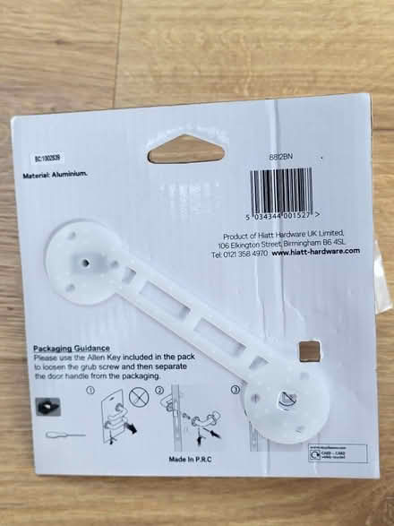 Photo of free Brand new handle for door (Sidcup DA15) #4