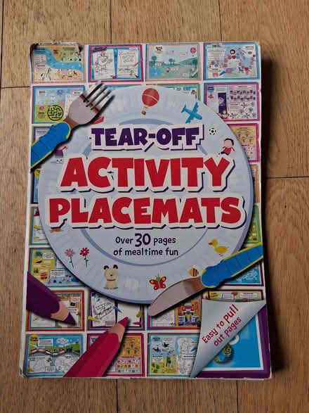 Photo of free Activity tear off place mats (Foxholes SG13) #1