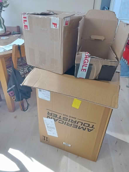 Photo of free 3 Cardboard boxes (NW6 Kilburn) #1