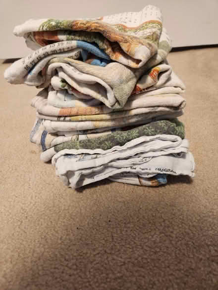 Photo of free Worn tea towels (Gloucester) #1