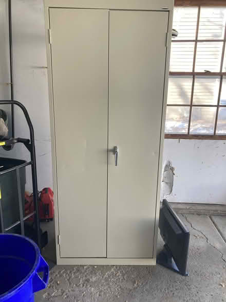 Photo of free Metal Office Cabinet (Naperville: Washington & 75th) #2