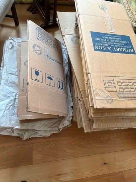 Photo of free Moving Boxes (Chiswick W4) #1