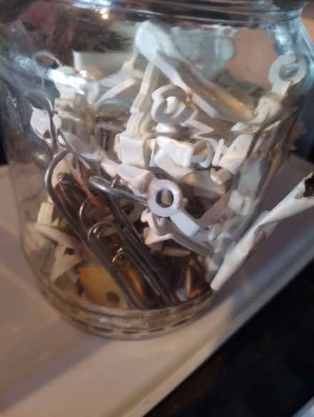 Photo of free assorted screws, Rawl plugs and picture hooks (South Woodford E18) #3