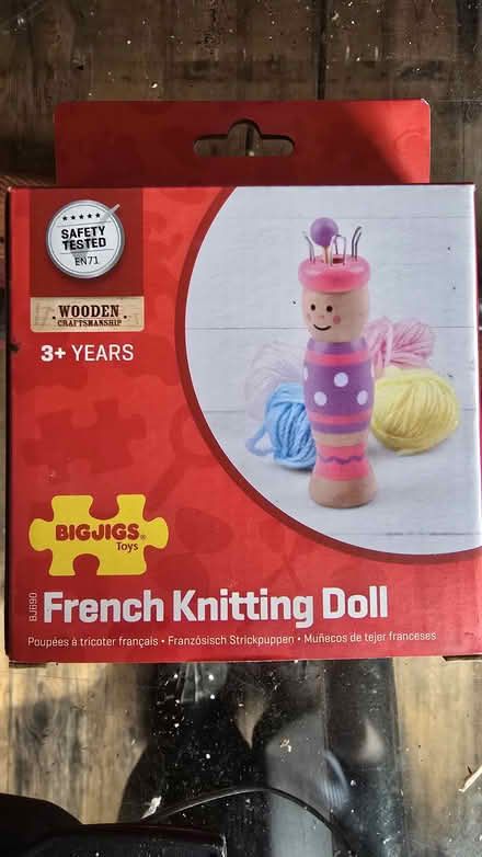 Photo of free French knitting doll and a memory thing (Shap CA10) #1
