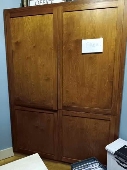 Photo of free Large Corner Cabinet (Boyce) #1