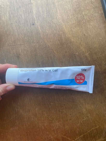 Photo of free Nearly full tube of ibuprofen cream (Peterborough Broadway PE1) #1