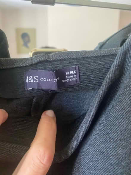 Photo of free M&S 18R(48), grey trousers (Peterborough Broadway PE1) #3