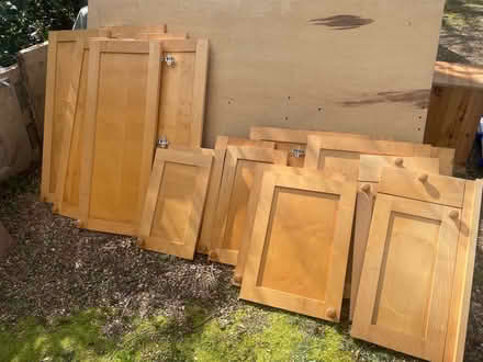 Photo of free Solid Maple Shaker Kitchen Doors (Shepperton TW17) #1