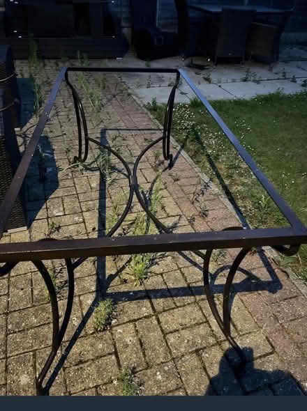 Photo of free Garden table frame - metal (Newport Pagnell, MK16) #3