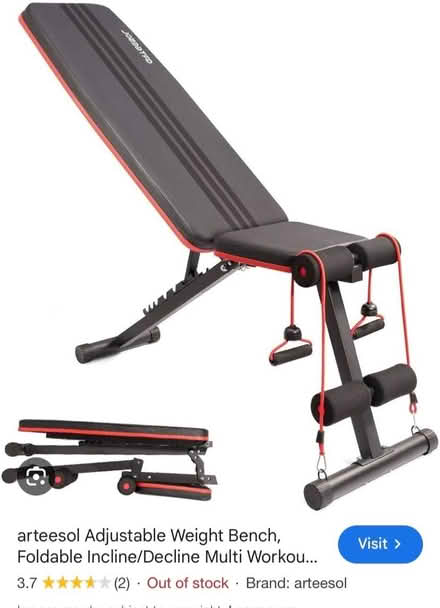 Photo of free Arteesol Home bench press (Childwall L16) #1