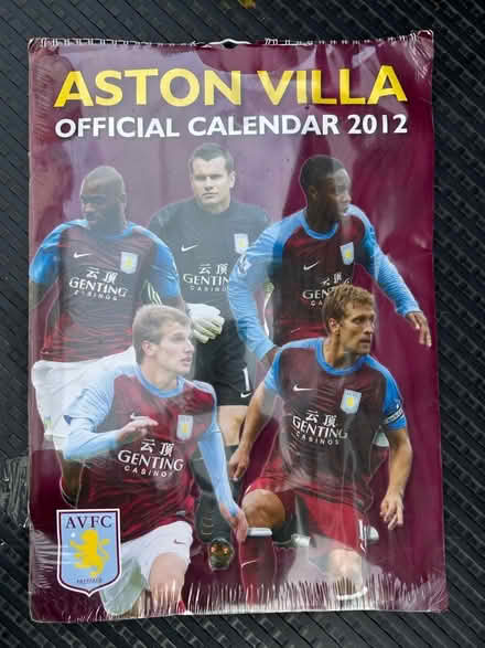 Photo of free Very old Aston Villa calendar (Elmdon Heath B91) #1