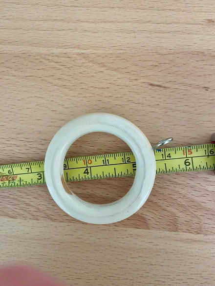Photo of free 30 wooden curtain rings (Brookfield PR2) #3
