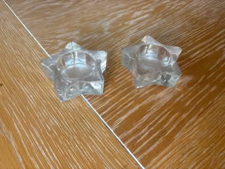 Photo of free 2 glass tea light holders (SW11 Battersea) #1
