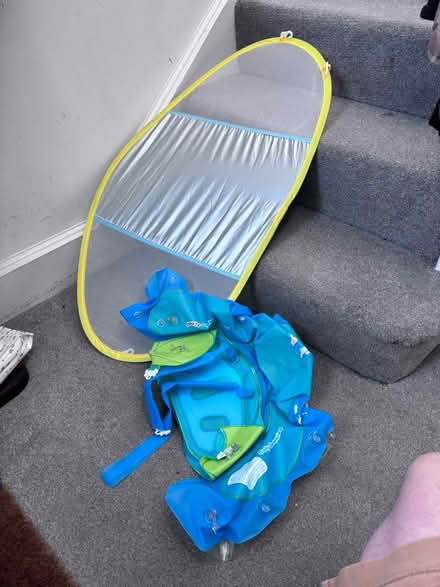 Photo of free Inflatable baby lilo with shade (Camden NW1) #1