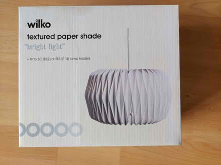 Photo of free Large Wilkos Lamp Shade (Morley Green SK9) #1