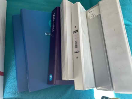 Photo of free 7x A4 ring binder folders (Carlisle CA1) #1
