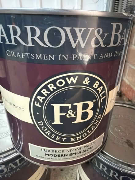 Photo of free Farrow & Ball Paint (Elsenham CM22) #3