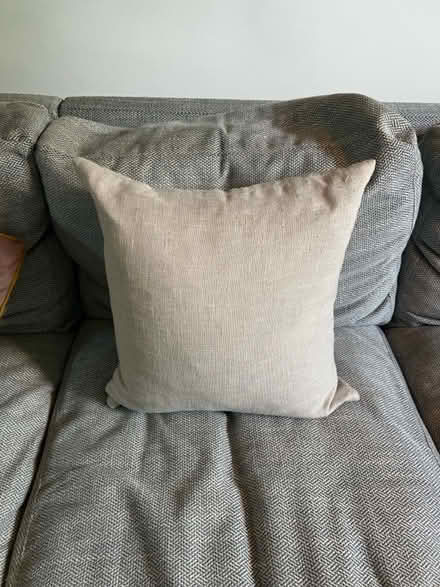 Photo of free Grey cushion (Queens Park) #1