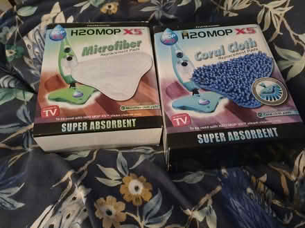 Photo of free H20 mop replacement pads x5 (BA13 Westbury) #1