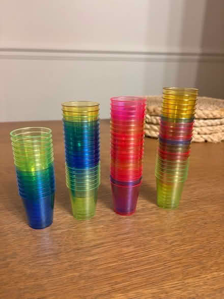 Photo of free Approx 50 disposable shot glasses (Wooburn Green HP10) #1