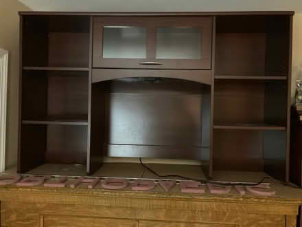 Photo of free Desk with Hutch (NE side of Ann Arbor) #2