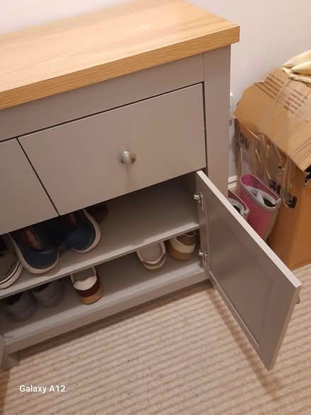 Photo of free Wooden shoe cupboard (Fareham PO14) #2