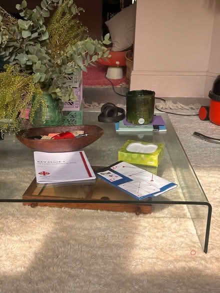 Photo of free Glass coffee table (Acton W3) #1