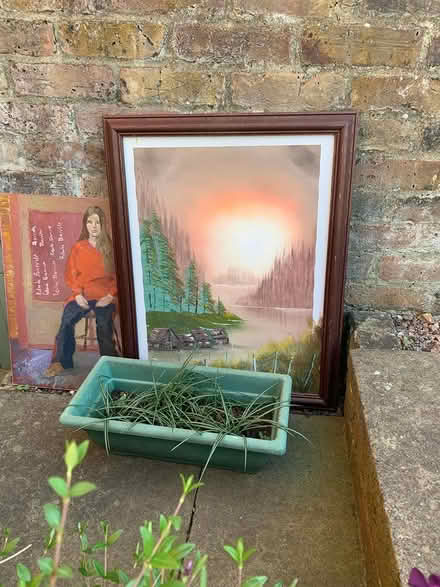 Photo of free Painting of Canadian sunset (West Molesey.) #1