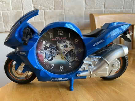 Photo of free Motorcycle clock (Caldecott OX14) #1