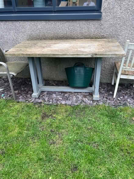 Photo of free Outdoor pine table (Prestionfield EH16) #3