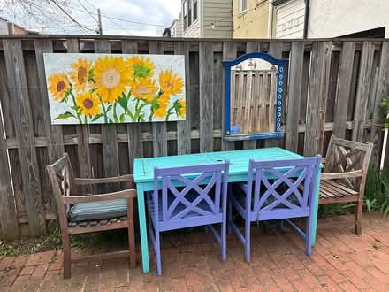 Photo of free Outdoor furniture (Capitol Hill) #1