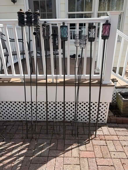 Photo of free Metal Tiki torches (Belmont, MA) #1