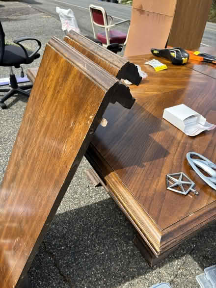 Photo of free Sturdy Retro Dining Table (Near PLU, Parkland) #3