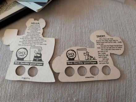 Photo of free 2 Skol Hagar the Horrible beermats (Apsley HP3 0) #2