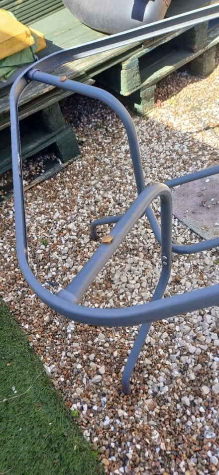 Photo of free Metal table structure- no top (CR0) #2