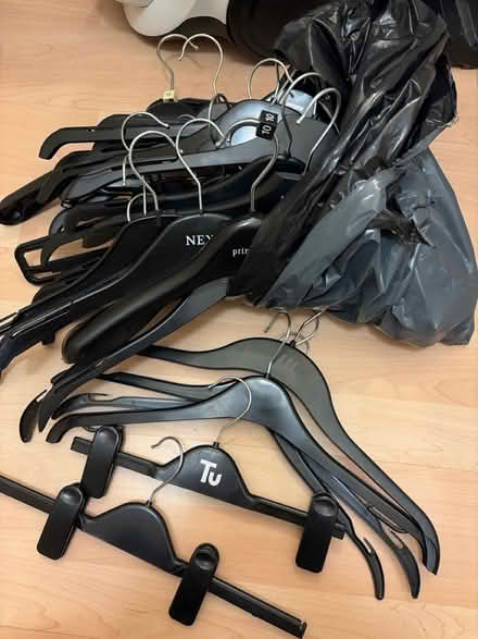 Photo of free black hangers (Islington N1) #1