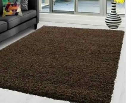 Photo of free Brown rug (E8 4lg) #1