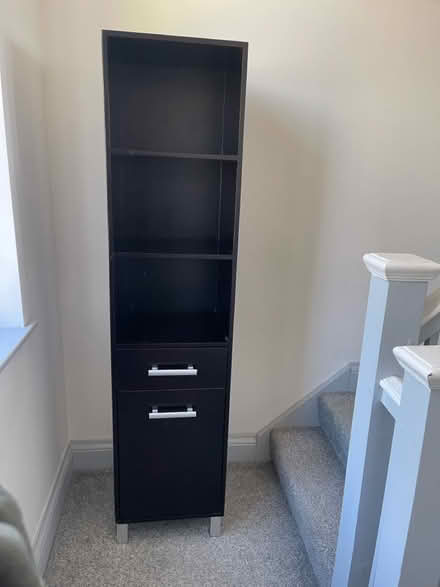 Photo of free Tall black cabinet (Westcotes) #1
