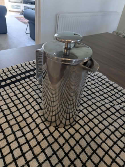 Photo of free Small metal Cafetiere (Haslucks Green B90) #1