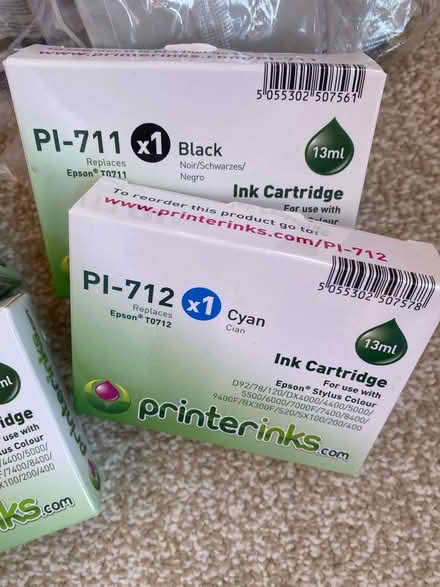 Photo of free Epson printer cartridges (WR15 Leigh Sinton) #1