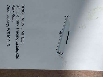 Photo of free Unused white floating shelf (Camden NW1) #2