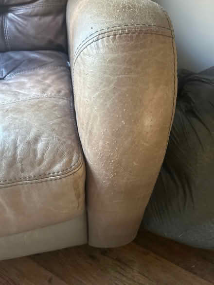 Photo of free Brown leather armchair (Kings heath, B14) #3