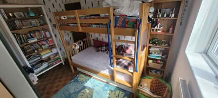 Photo of free Wooden bunk bed (Denmark hill (SE5)) #1